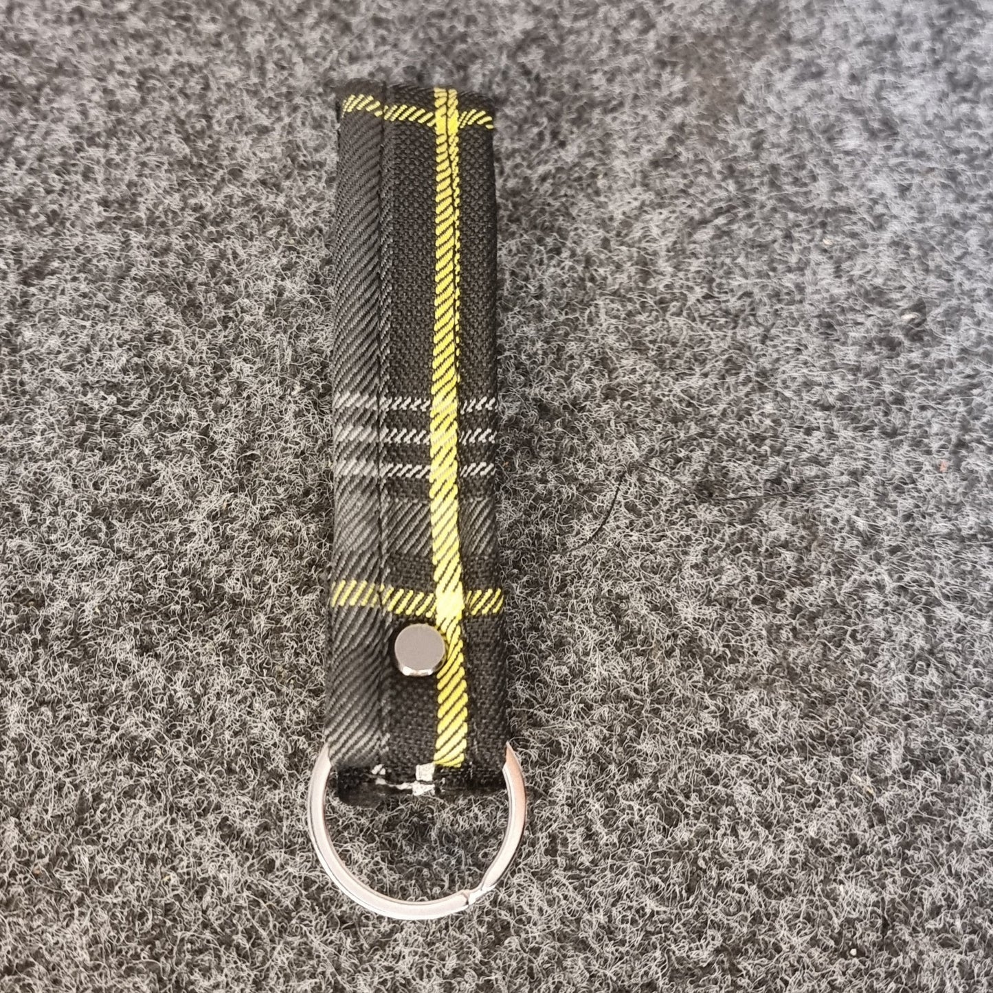 Yellow Tartan Keyring